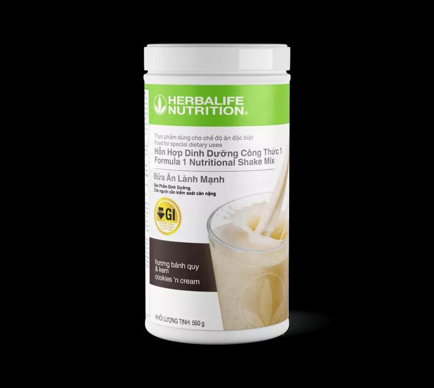 Hỗn Hợp Dinh Dưỡng Công Thức 1 - Hương Bánh Quy Và Kem
